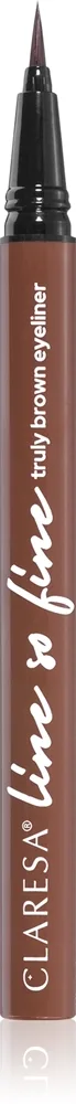 Claresa Line So Fine Eyeliner Pen Skygge Brown 0,8 g
