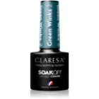 Claresa SoakOff UV/LED Color Green Winks geelikynsilakka sävy 2 5 g