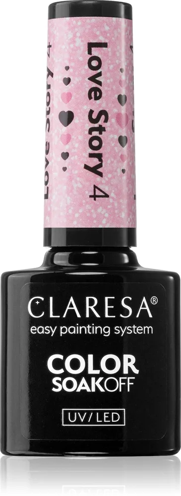 Claresa SoakOff UV/LED Color Love Story Gel neglelak Skygge 7 5 g
