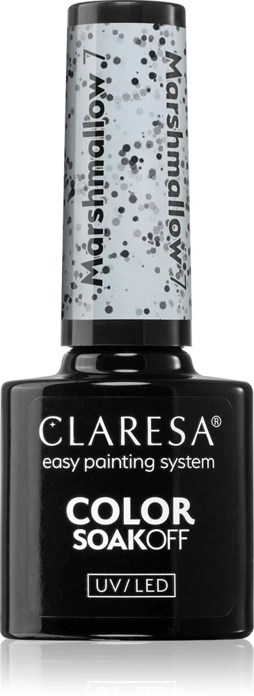 Claresa SoakOff UV/LED Color Marshmallow geelikynsilakka sävy 7 5 g