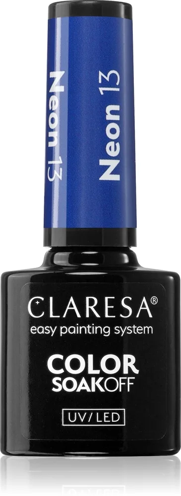 Claresa SoakOff UV/LED Color Neon geelikynsilakka sävy 13 5 g