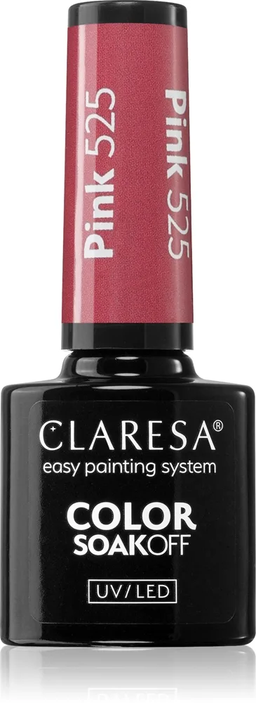 Claresa SoakOff UV/LED Color Savanna Vibes Gel neglelak Skygge Gray 206 5 g