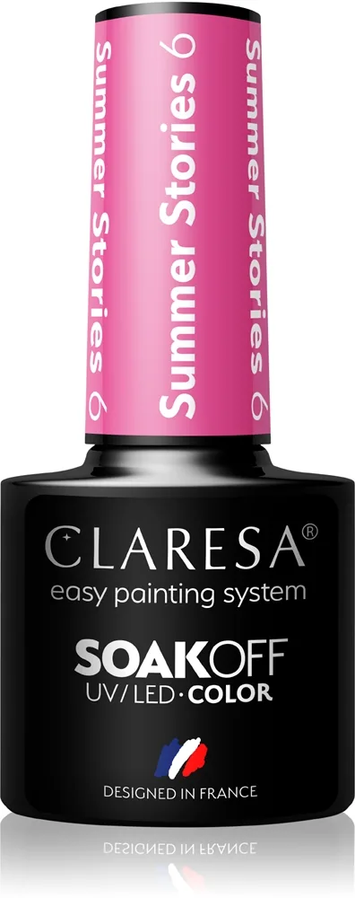 Claresa SoakOff UV/LED Color Summer Stories Gel neglelak Skygge 7 5 g