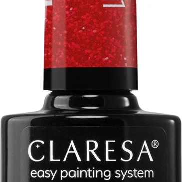 Claresa SoakOff UV/LED Color Sunny Garden geelikynsilakka sävy Red 411 5 g