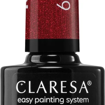 Claresa SoakOff UV/LED Color Warm Feelings geelikynsilakka sävy Red 439 5 g