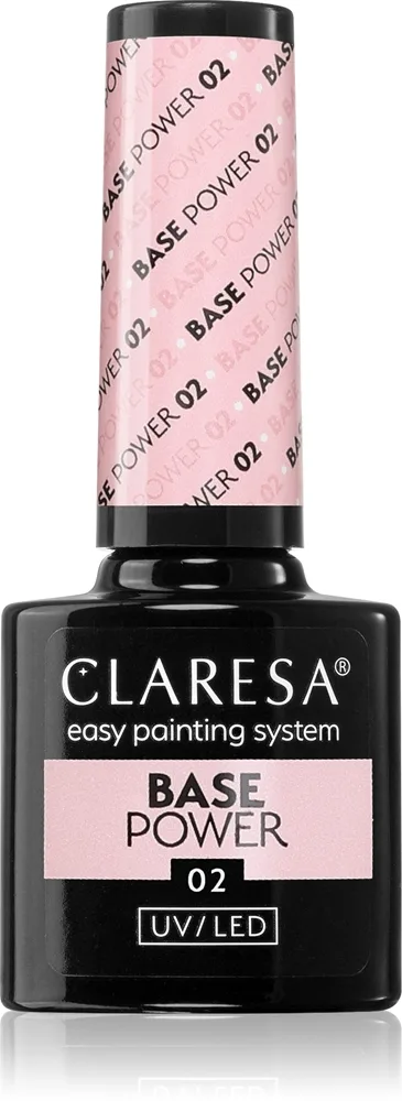 Claresa UV/LED Base Power Dækkende base til gelenegle Skygge 02 5 g