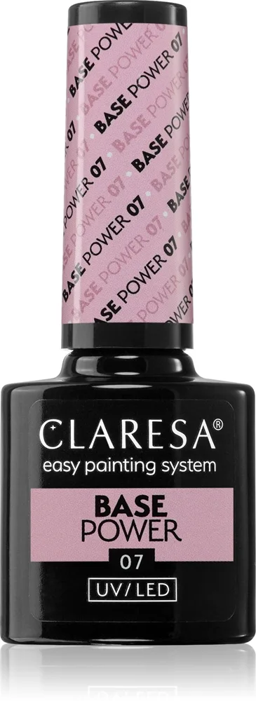 Claresa UV/LED Base Power aluslakka geelikynsille sävy 07 5 g