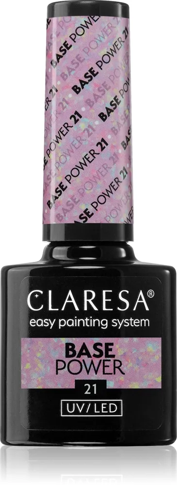Claresa UV/LED Base Power Dækkende base til gelenegle Skygge 10 5 g