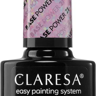 Claresa UV/LED Base Power aluslakka geelikynsille sävy 21 5 g