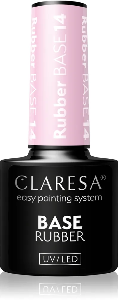 Claresa UV/LED Base Rubber Dækkende base til gelenegle Skygge 14 5 g