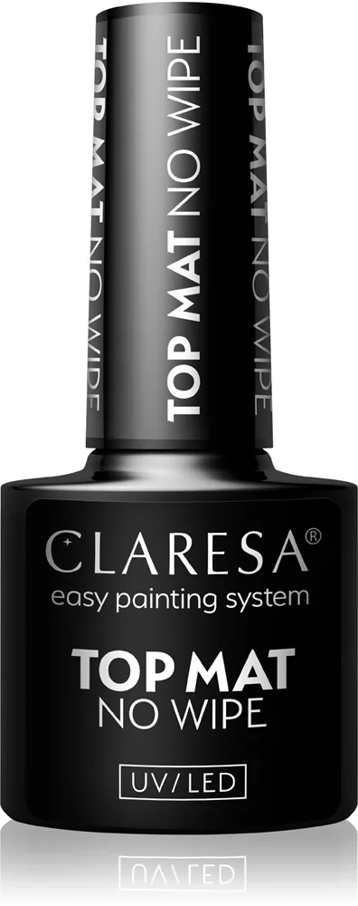 Claresa UV/LED Top Mat No Wipe Matterende gel overlak 5 g