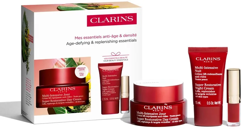 Clarins Super Restorative Collection Presentförpackning för mogen hud