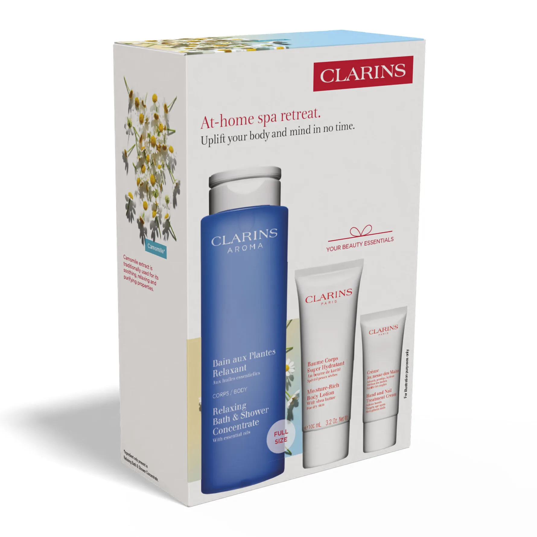 Clarins At-Home Spa Retreat Gift Set