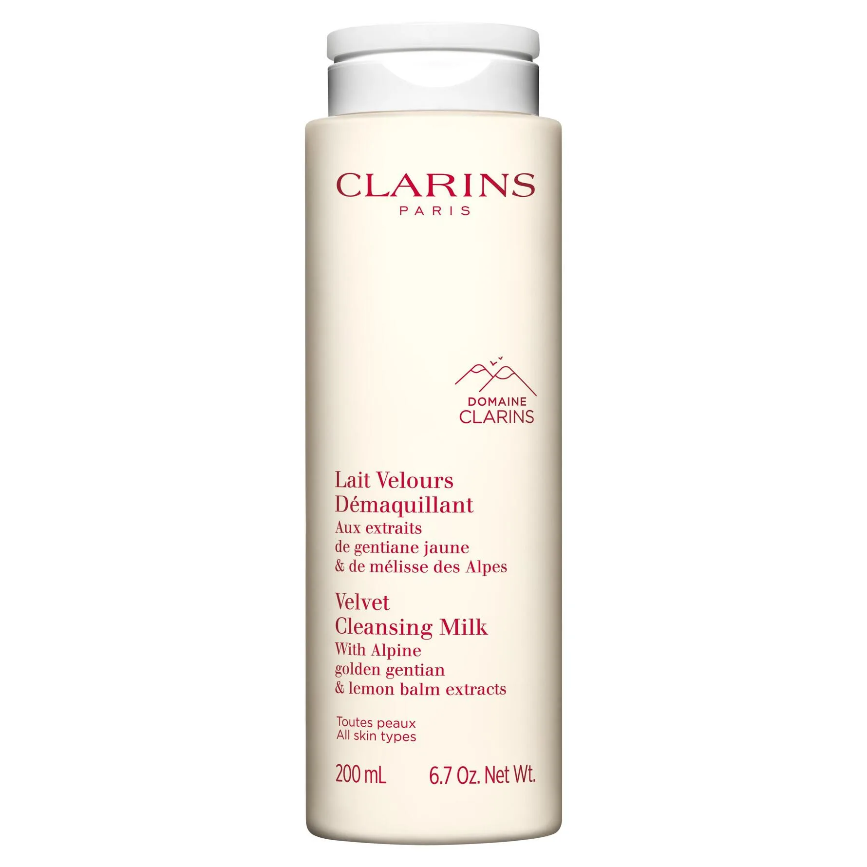 Clarins Cleansing Velvet Cleansing Milk Mild rengöringsmjölk 200 ml