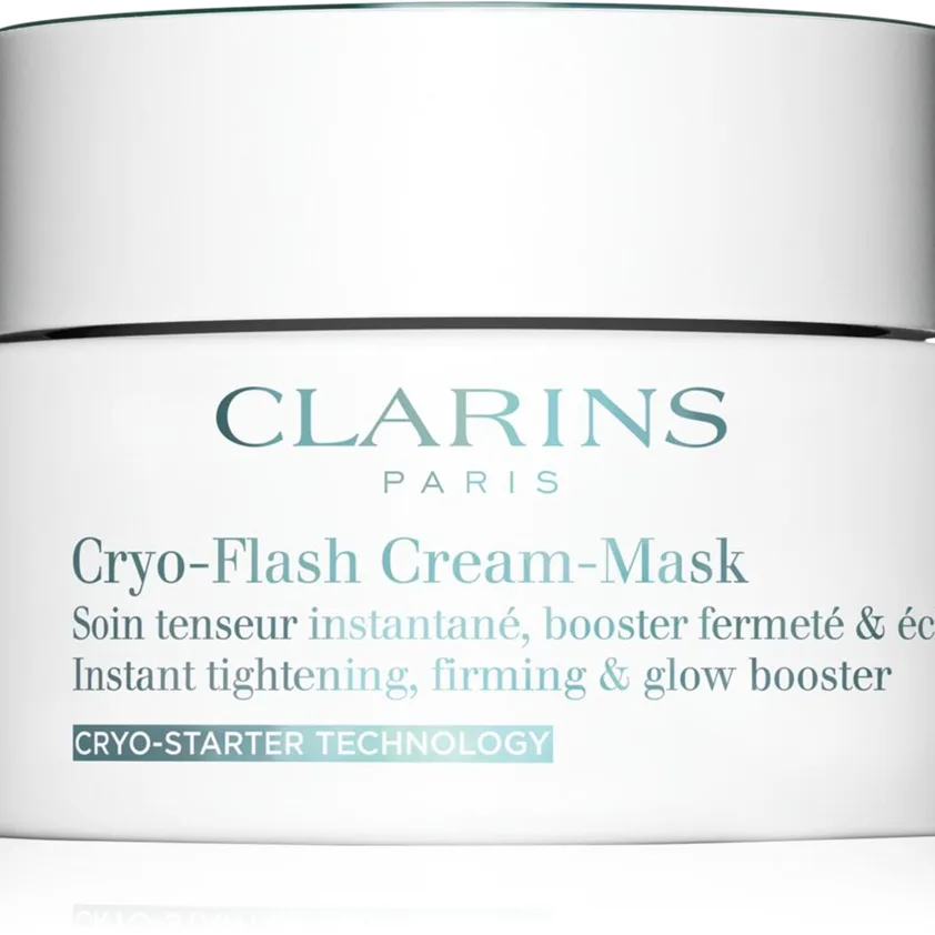 Clarins Cryo-Flash Mask kosteuttava naamio ikääntymisen ehkäisyyn ja ihon kiinteyttämiseen 15 ml