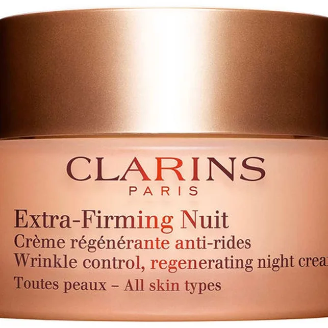 Clarins Extra-Firming Night kiinteyttävä ja elvyttävä yövoide kaikille ihotyypeille 50 ml