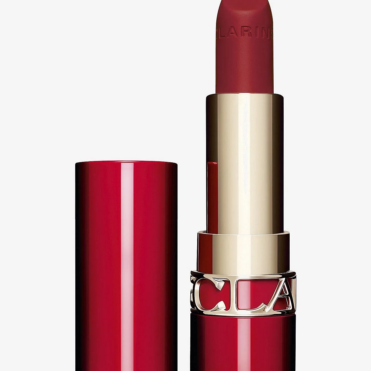 Clarins Joli Rouge Velvet Lipstick 754V Deep Red - Red - 3.5 g