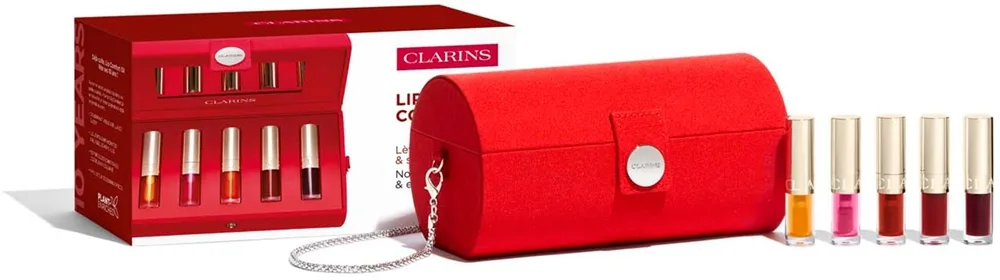 Clarins Lip Comfort Oil Collection lahjasetti täydelliseen ulkonäköön