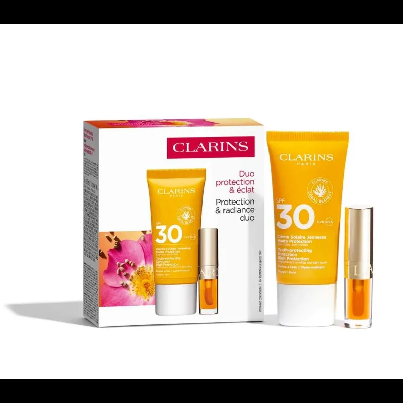 Clarins Protection & Radiance Duo Gift Set (Limited Edition)