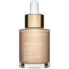 Clarins Skin Illusion Natural Hydrating Foundation Fugtgivende makeup som lysner SPF 15 Skygge 105N Nude 30 ml