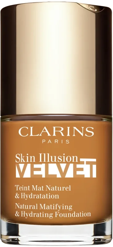 Clarins Skin Illusion Velvet Foundation 30 ml – 117N Hazelnut