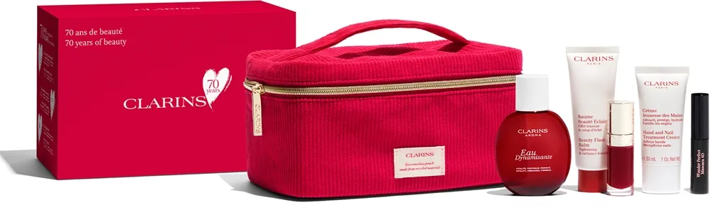 Clarins The Icons Collection lahjasetti päivittäiseen käyttöön naisille