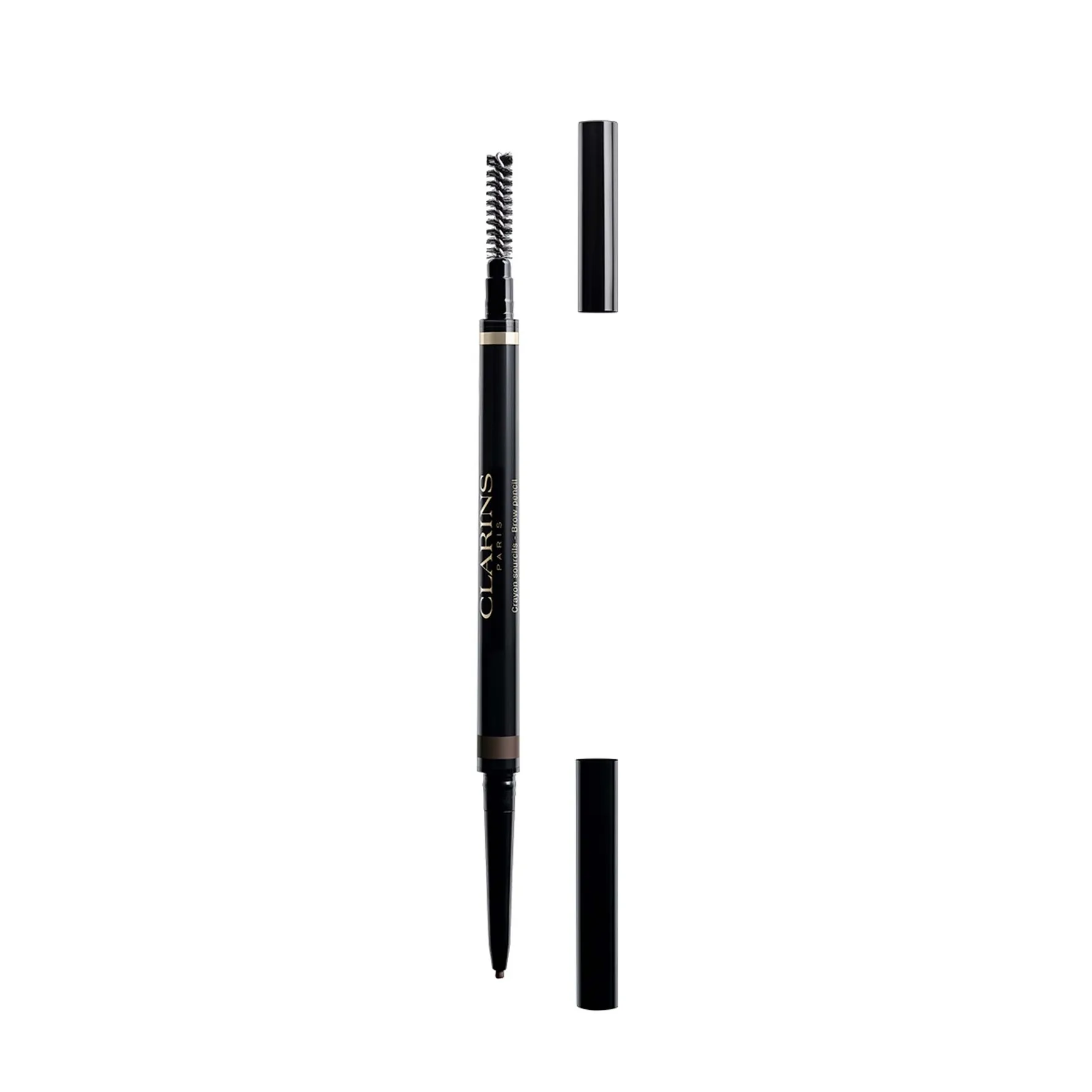 Clarins Wonder Define Eyebrow Pencil Ögonbrynspenna med borste Skugga 04 dark brown 0.06 g