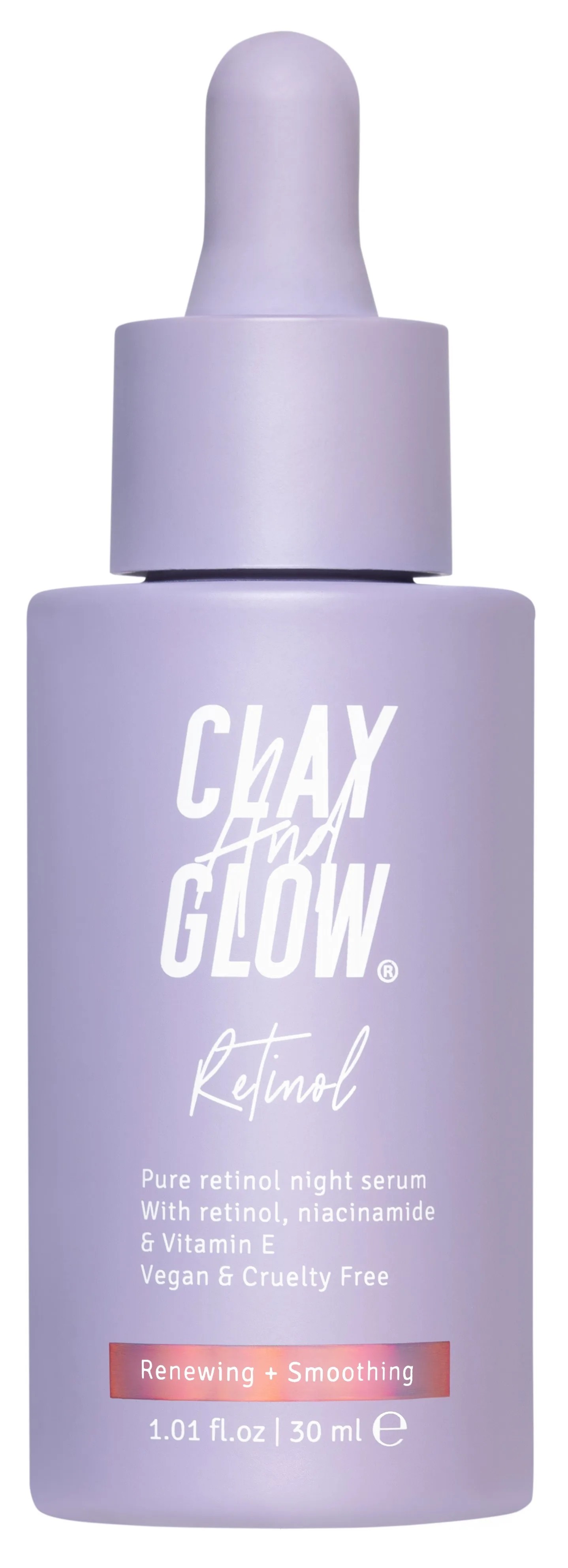 Clay And Glow Retinol night serum 30 ml