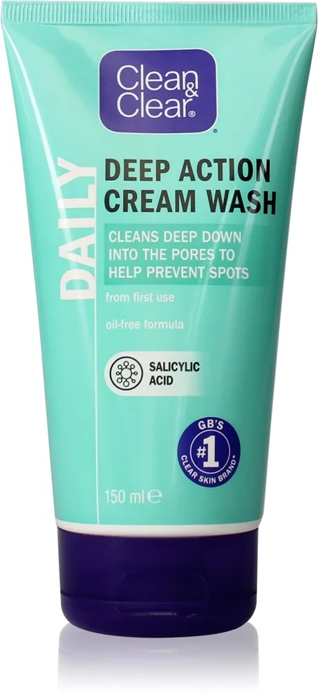 Clean & Clear Daily voidemainen puhdistusgeeli kasvoille 150 ml