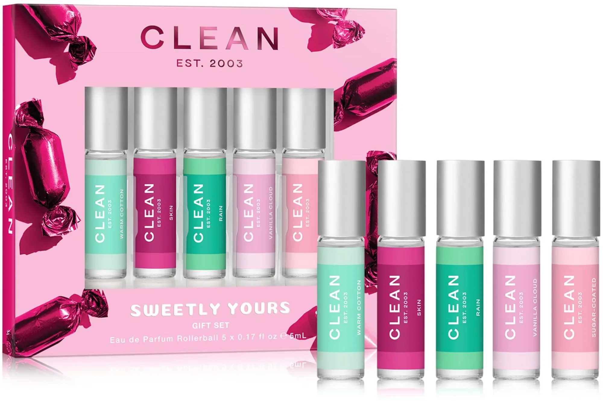 CLEAN Gift Set Classic Layering Rollerball EdP 5 x 5 ml 0 st