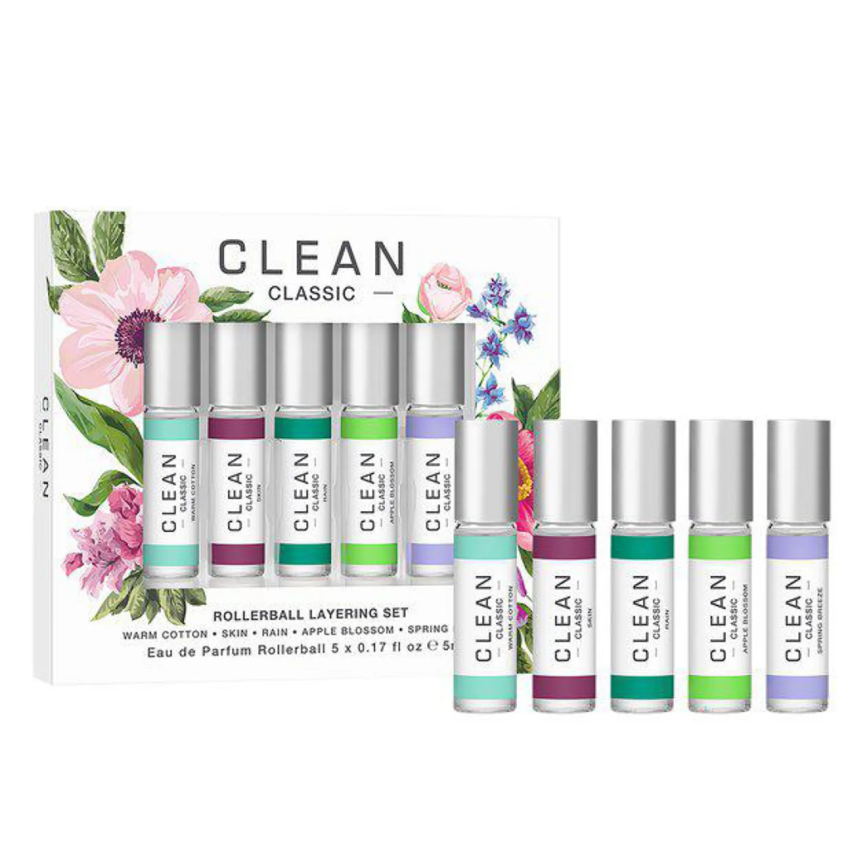 CLEAN Gift Set Spring Layering Collection Edp - Nude - ONE SIZE