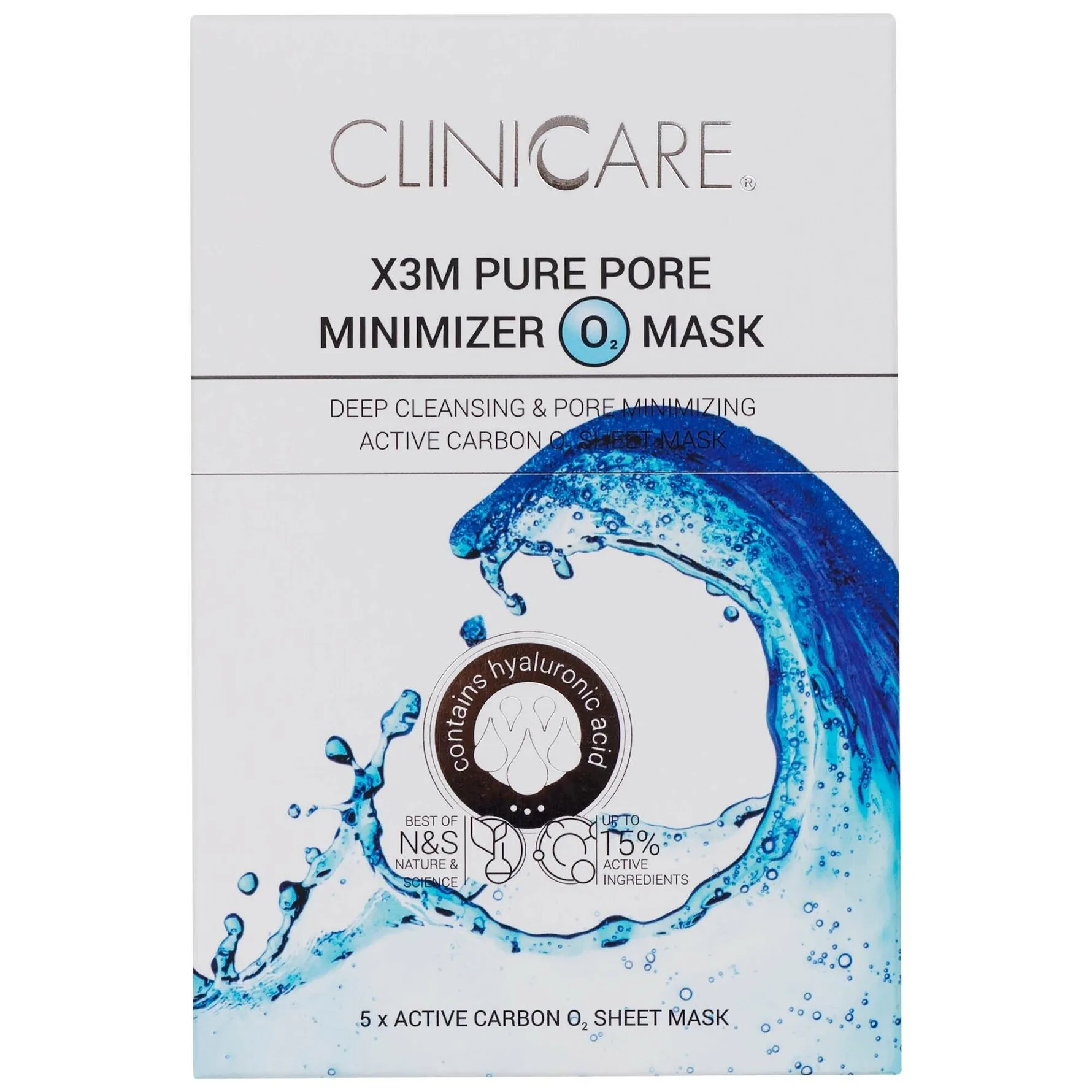 X3M PURE PORE Minimizer Mask 5-pack 5 pcs