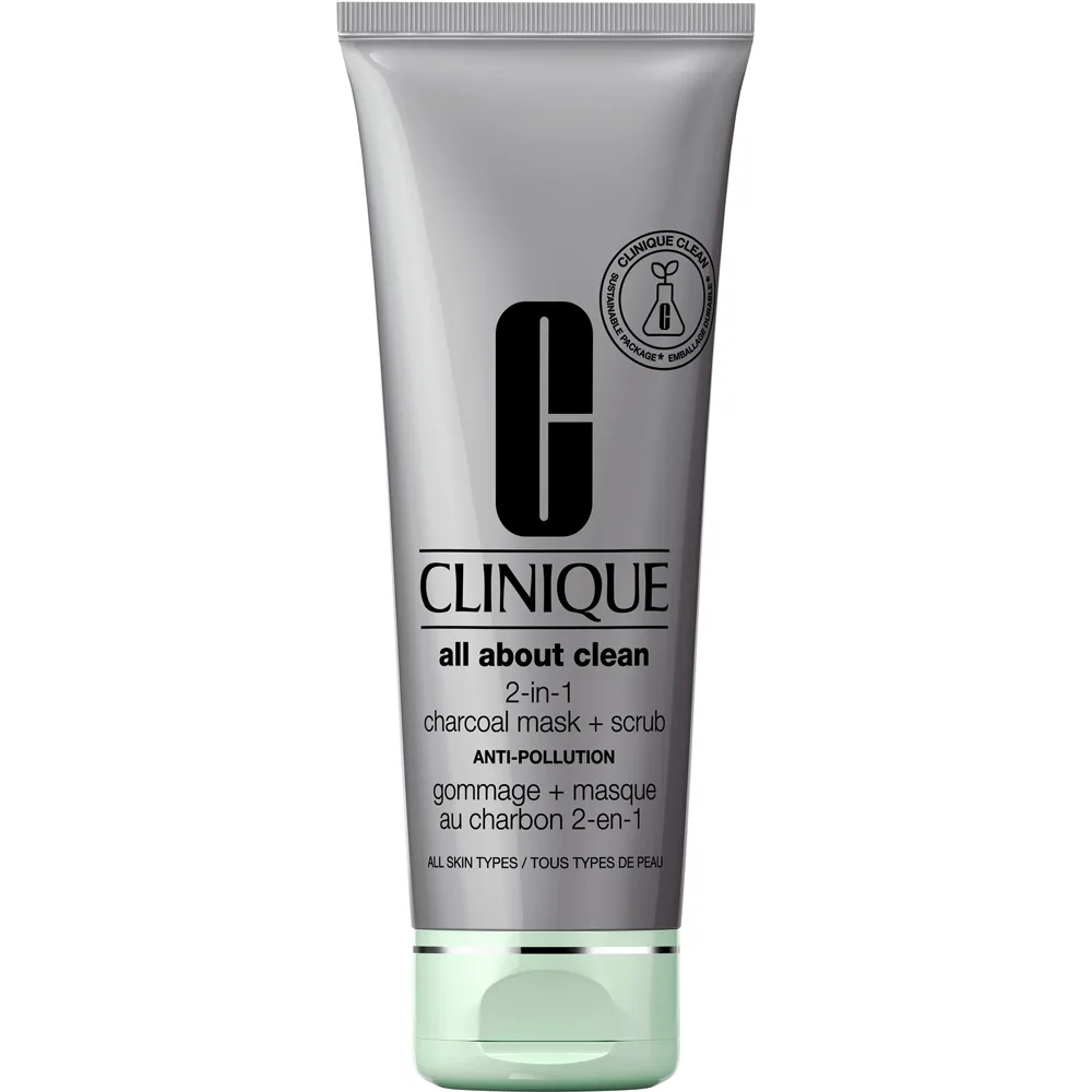 Clinique All About Clean Charcoal Mask + Scrub 100 ml