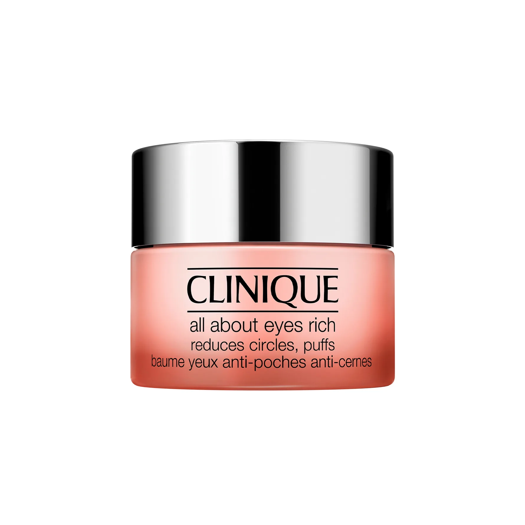 Clinique All About Eyes™ Rich Fuktgivande ögonkräm för att behandla svullnad och mörka ringar 15 ml