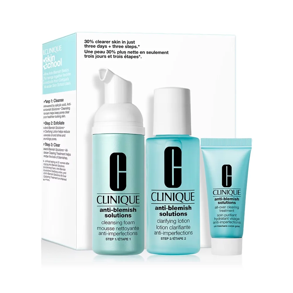 Clinique Anti-Blemish Solutions™ Mini Kits Presentförpackning för problematisk hud