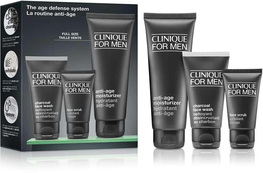 Clinique For Men The Age Defense System Set