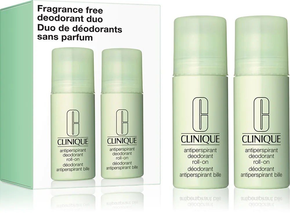 Clinique Fragrance Free Deodorant Duo Roll-On Deodorant