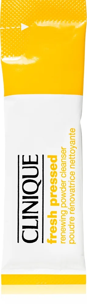 Clinique Fresh Pressed™ Renewing Powder Cleanser with Pure Vitamin C rengörings- och peelingpulver för ansikte Med vitamin C 28x0,5 g