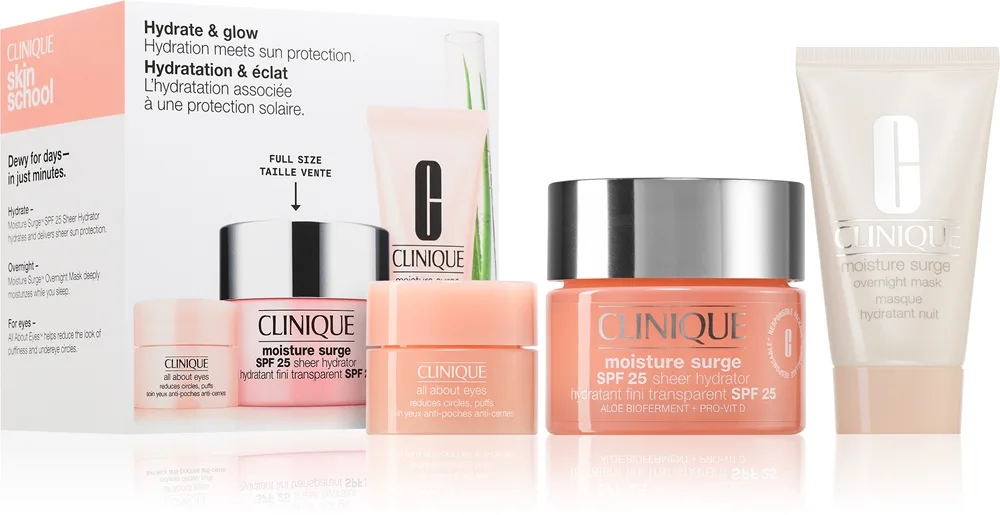 Clinique Hydrate & Glow Sun Set Presentförpackning för intensiv återfuktning