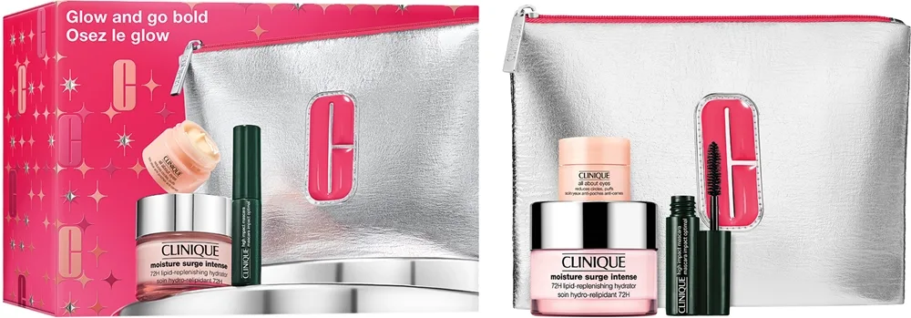 Clinique Mini Kit Glow And Go Bold Presentförpackning för Kvinnor