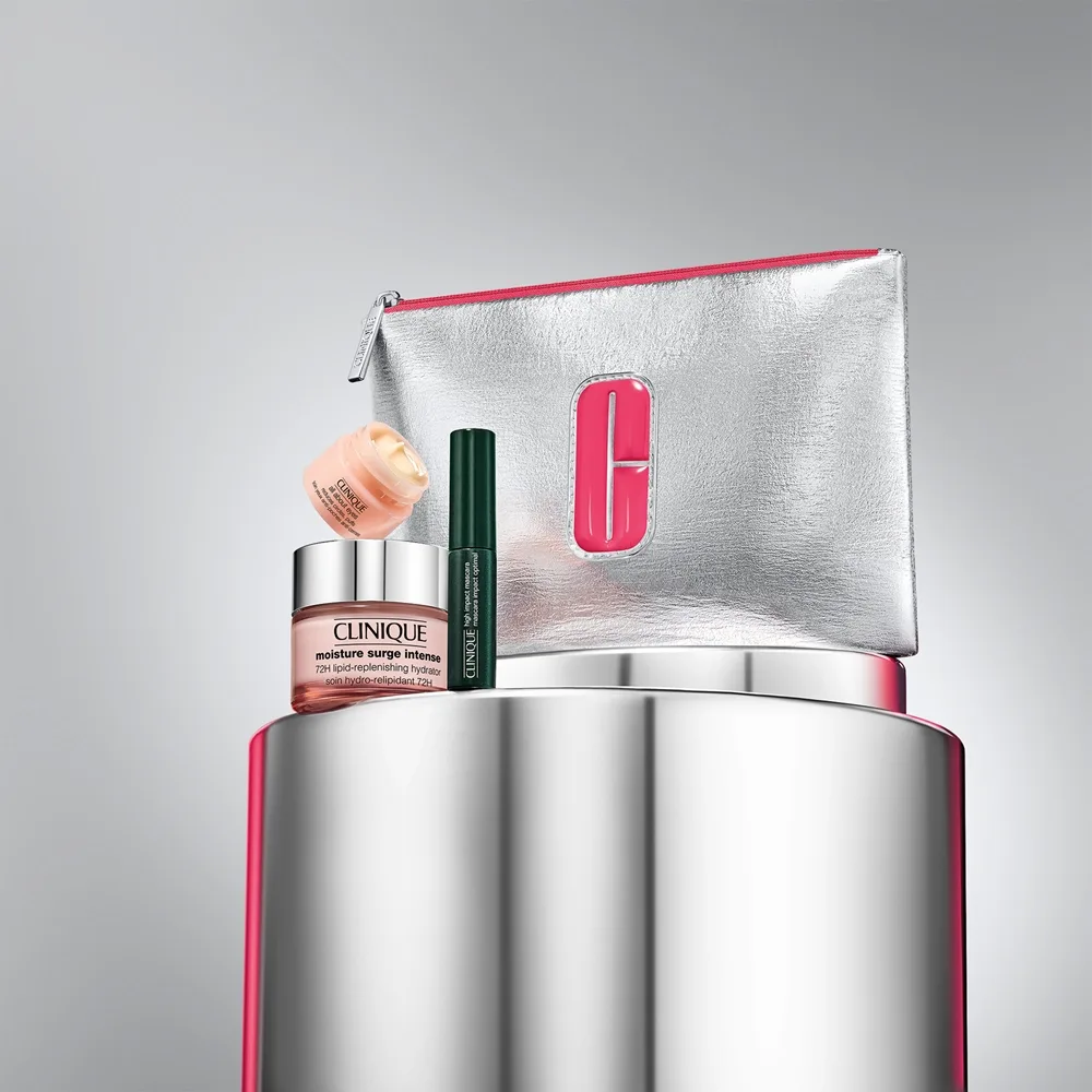 Clinique Holiday Glow And Go Bold julegavesett for kvinner