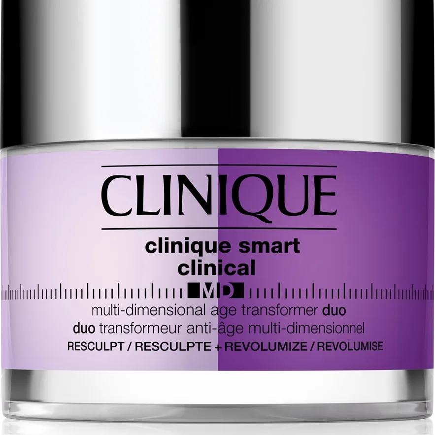 Clinique Smart Clinical™ Multi-Dimensional Age Transformer Duo Resculpt + Revolumize Fugtgivende gelcreme med løftende effekt 50 ml