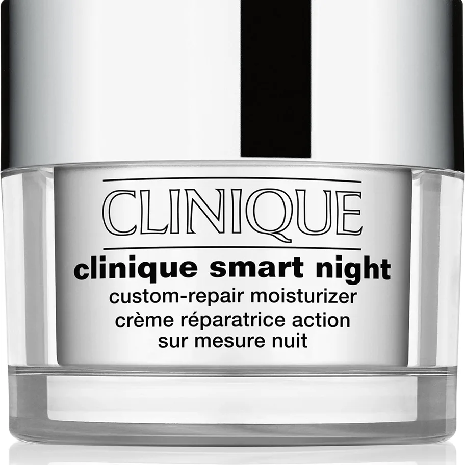 Clinique Smart Night™ Custom-Repair Moisturizer Fugtgivende natcreme mod rynker til tør og kombineret hud 50 ml
