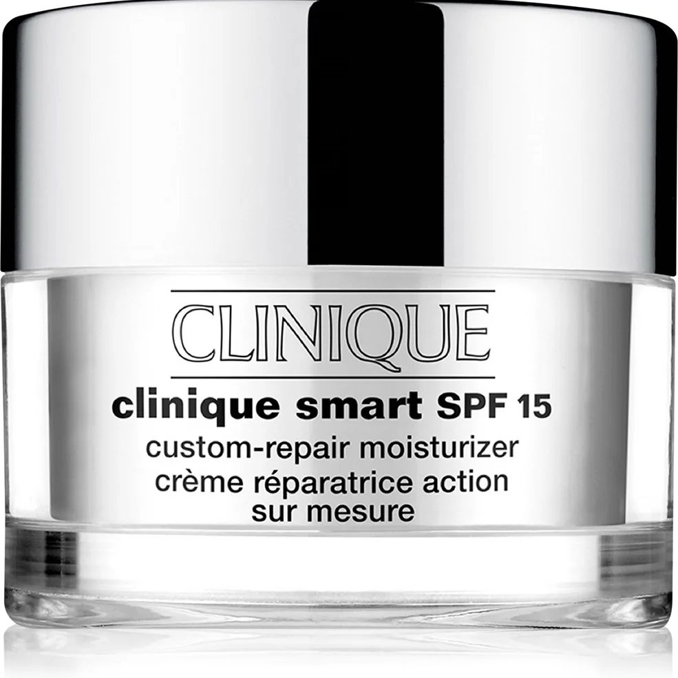 Clinique Clinique Smart™ SPF 15 Custom-Repair Moisturizer Fugtgivende dagcreme mod rynker til fedtet hud SPF 15 50 ml