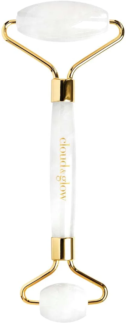 Cloud & Glow White Jade Roller