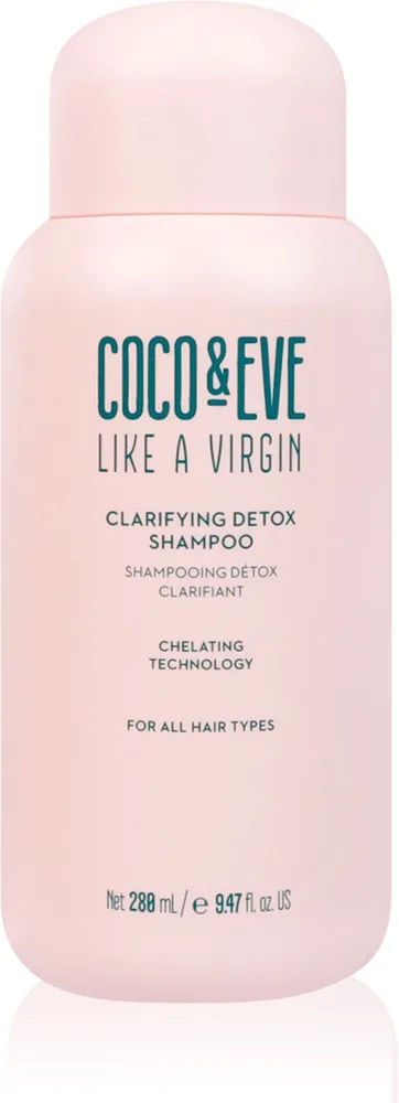 Coco & Eve Like A Virgin Clarifying Detox Shampoo Dybderensende shampoo med afgiftende effekt 280 ml