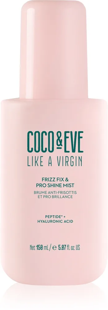 Coco & Eve Like A Virgin Frizz Fix & Pro Shine Mist Spray der udfiltrer håret for skinnende og blødt hår 150 ml