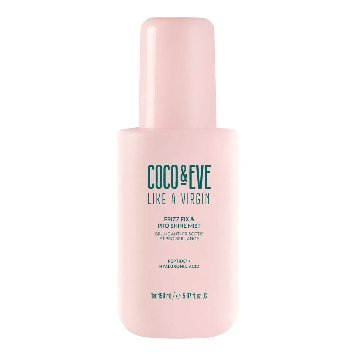 Coco & Eve Like A Virgin Frizz Fix & Pro Shine Mist Hårspray för att reda ut tovor för glansigt och mjukt hår 150 ml