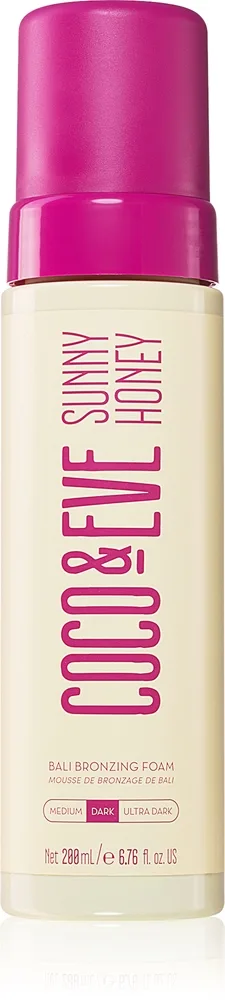 Coco & Eve Sunny Honey Bali Bronzing Foam Dark Selvbrunermousse
