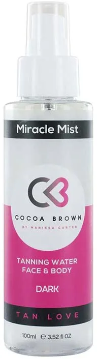 Cocoa Brown Tan Miracle Mist Tanning Water Dark